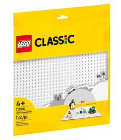 LEGO CLASSIC - PLAQUE DE BASE BLANCHE #11026
